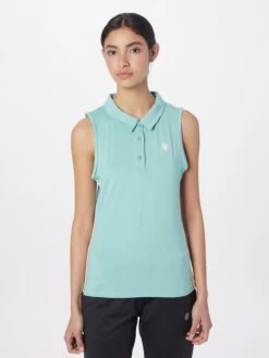 T-shirts Functioneel Shirt HYPERCOURT Dames Pastelblauw -Sportieve Outfit Winkel b2f64d20ea42b541d179fd41d839c83d