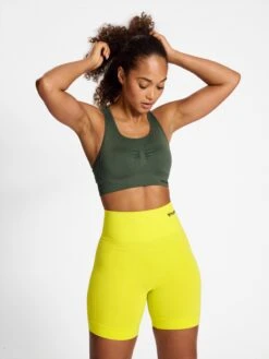 Hummel High Support Bustier Sport Bh Dames Donkergroen -Sportieve Outfit Winkel b3733832730b77d72d43d32138e2867c