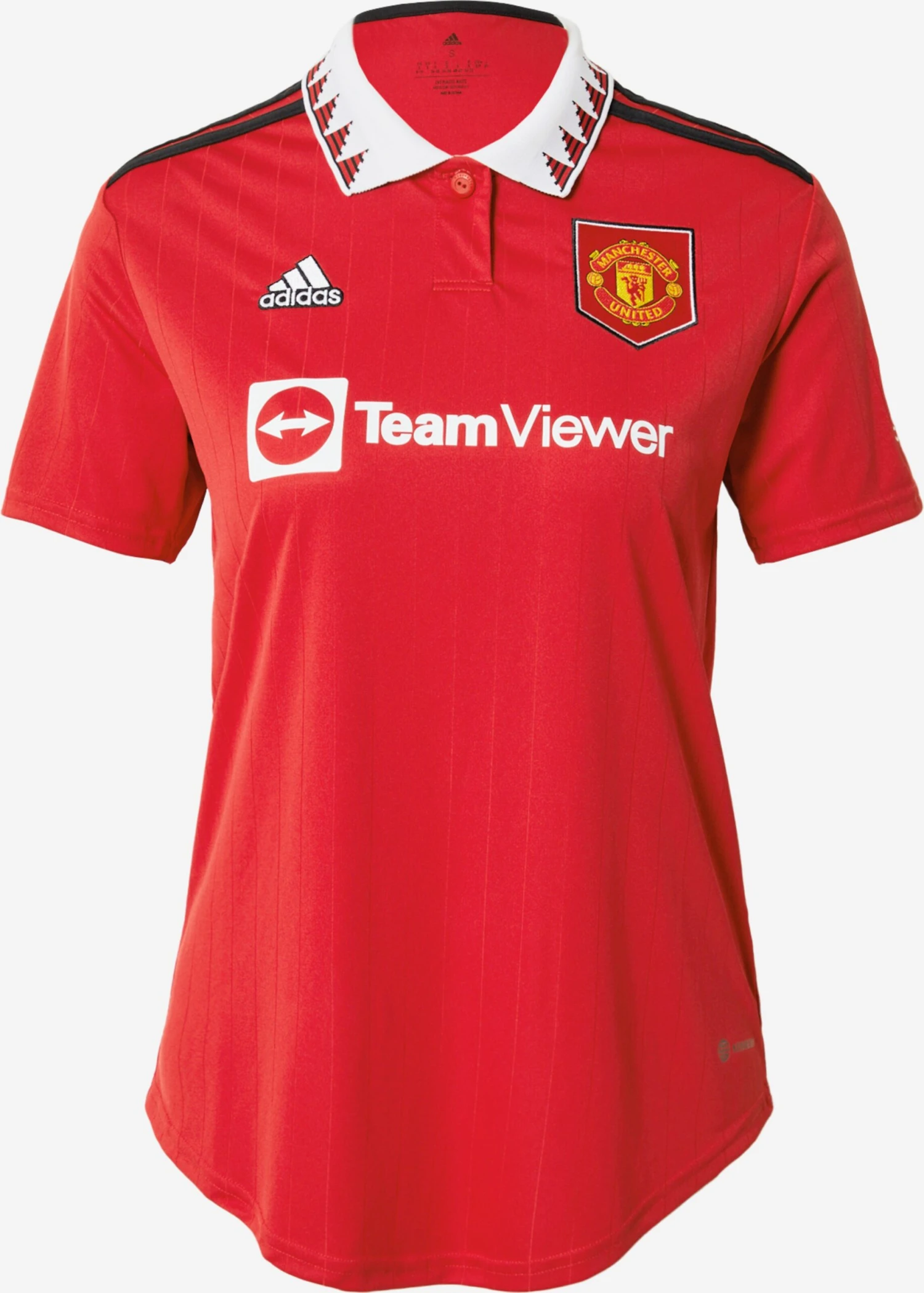 Adidas Sportswear Functionele Shirts Tricot Manchester United 22/23 Dames Rood 3 Adidas Sportswear Functionele Shirts Tricot Manchester United 22/23 Dames Rood