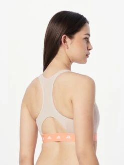 ADIDAS PERFORMANCE Medium Support Bustier Sport Bh Dames Nude 7 ADIDAS PERFORMANCE Medium Support Bustier Sport Bh Dames Nude -Sportieve Outfit Winkel b413b428203c5d6cc942a0be011afc72