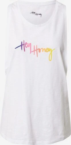 Hey Honey Sporttops Sporttop Dames Offwhite