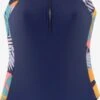 Badpakken Bustier Sportbadpak Dames Navy -Sportieve Outfit Winkel b4bd5f5aa8c978c803b03be98d5fa7d3