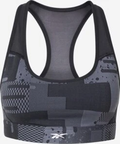Medium Support Bustier Sport Bh Lux Racer Dames Grijs