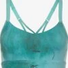 Medium Support Bustier Sport Bh Dames Jade Groen / Donkergroen