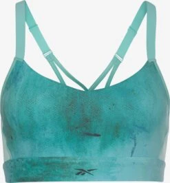Medium Support Bustier Sport Bh Dames Jade Groen / Donkergroen