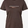 Endurance Functionele Shirts Functioneel Shirt Wange Dames Bruin