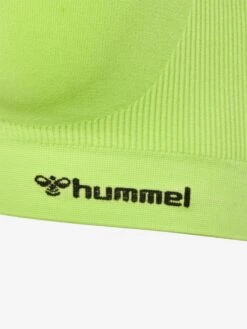 Hummel Medium Support Bustier Sport Bh Dames Groen -Sportieve Outfit Winkel b874ebe84778d452238833edd81597be