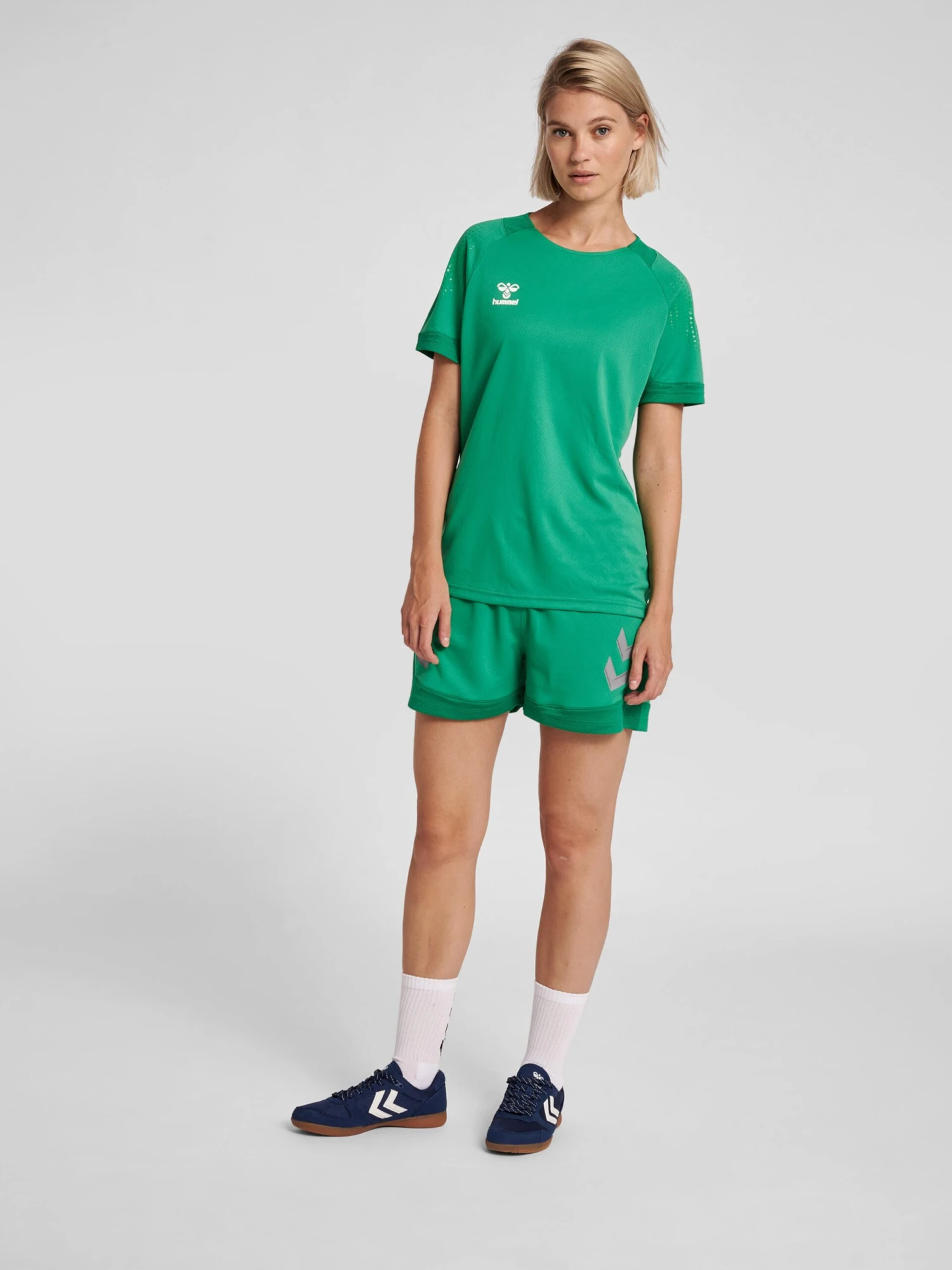 Hummel Shorts Regular Sportbroek Lead Dames Groen 7 Hummel Shorts Regular Sportbroek Lead Dames Groen - Afbeelding 5