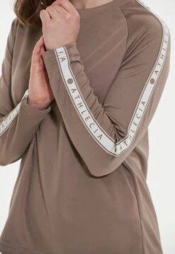 ATHLECIA Longsleeves Functioneel Shirt SELLA Dames Beige -Sportieve Outfit Winkel b97fc559ab81da2e80ea5e9b798cb652