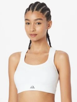 Adidas Sportswear High Support Bustier Sport Bh Alpha Dames Wit -Sportieve Outfit Winkel ba50c66d0054a1e58a2a8d9fc83b1757