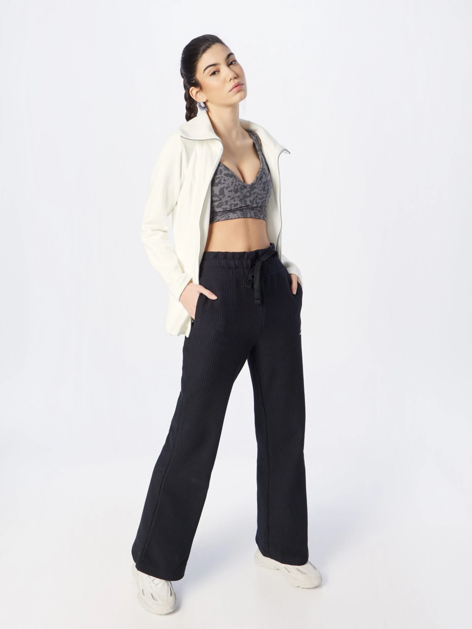 Varley Medium Support Bustier Sport Bh Lets Move Dames Grijs / Donkergrijs 7 Varley Medium Support Bustier Sport Bh Lets Move Dames Grijs / Donkergrijs - Afbeelding 5