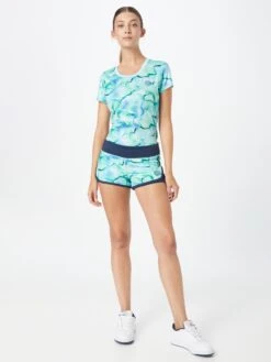 BIDI BADU Functionele Shirts Functioneel Shirt Eve Dames Navy / Pastelgroen / Donkergroen -Sportieve Outfit Winkel bd13f0ff17aa77896cae7cf4a5e97ccf