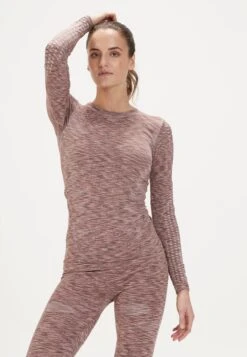 Endurance Longsleeves Functioneel Shirt Seamless Shirt W XQL Dames Rood -Sportieve Outfit Winkel bee64826dfbb38cbb898863644ea667e