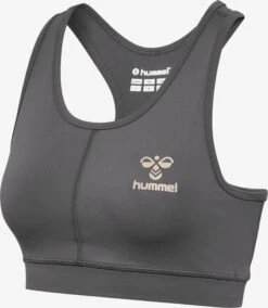 Hummel Low Support Bustier Sport Bh SPRINT Dames Grafiet -Sportieve Outfit Winkel bf480d41ef4d7965367dac9c7224a099