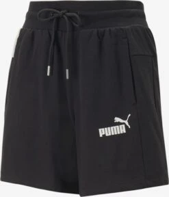 Puma Trainingsbroeken Regular Sportbroek Around The Block Dames Zwart