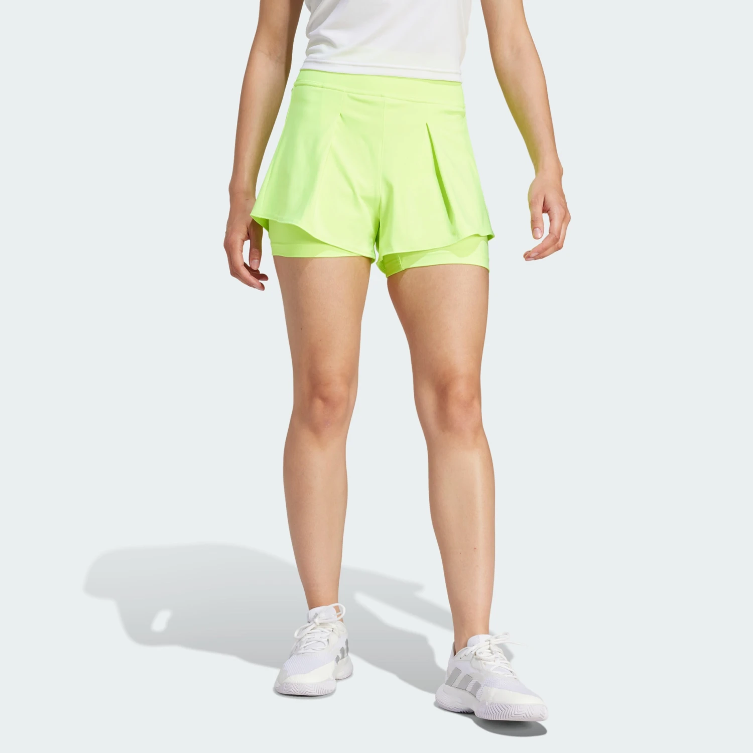 ADIDAS PERFORMANCE Shorts Regular Sportbroek Dames Neongroen 5 ADIDAS PERFORMANCE Shorts Regular Sportbroek Dames Neongroen - Afbeelding 3