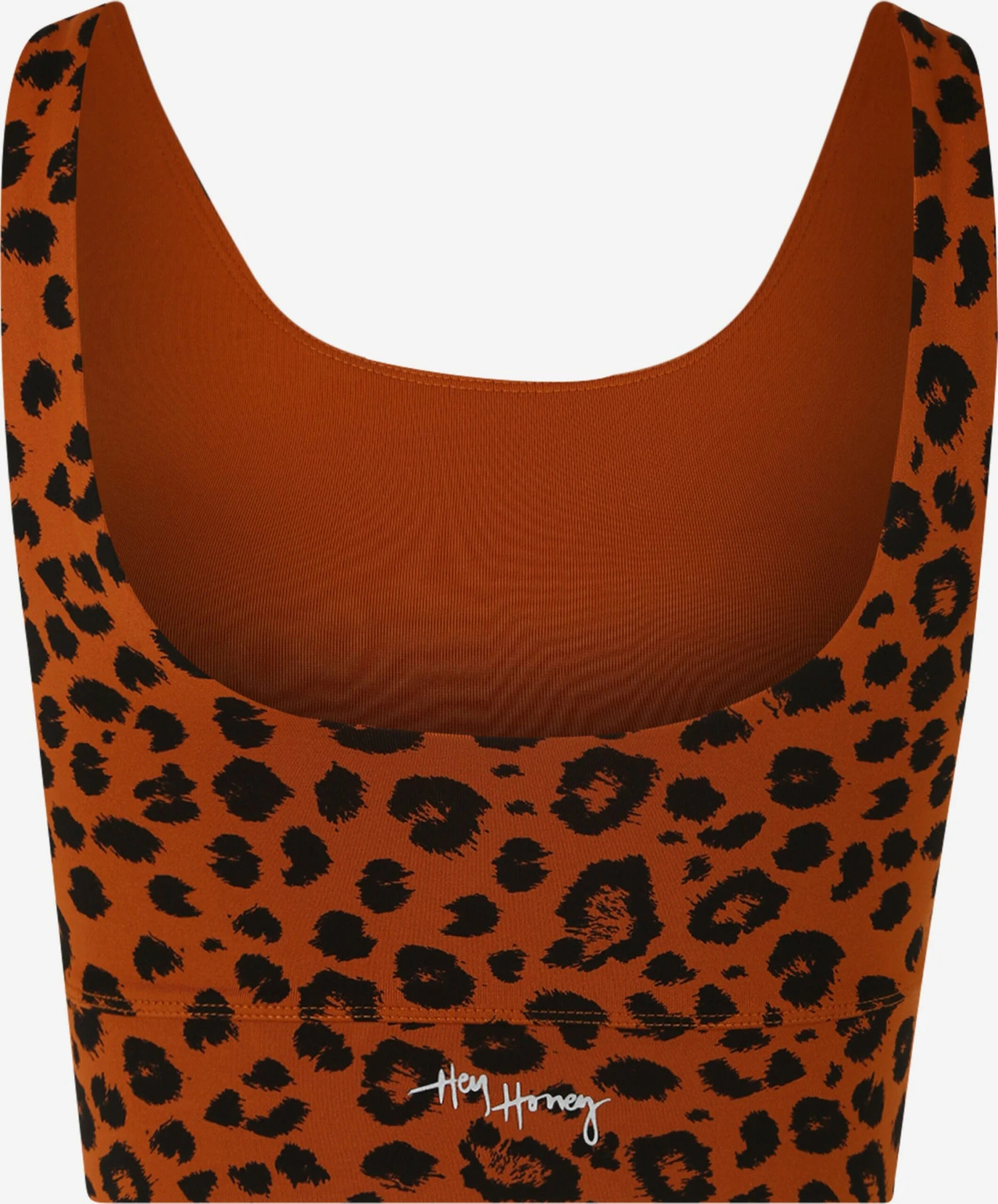 Hey Honey Sporttops Sporttop Dames Kastanjebruin 4 Hey Honey Sporttops Sporttop Dames Kastanjebruin - Afbeelding 2