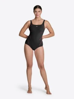 Arena Badpakken Bustier Sportbadpak Bodylift Jewel Dames Zwart -Sportieve Outfit Winkel c0cde5c87859dcea76df729bca234278
