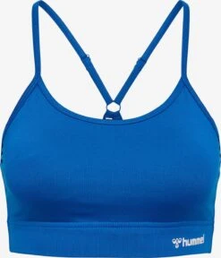 Hummel Low Support Bustier Sport Bh Chipo Dames Ultramarine Blauw