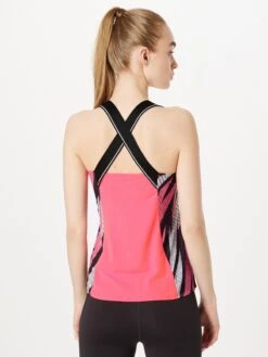 Mizuno Sporttops Sporttop Dames Rood -Sportieve Outfit Winkel c173a569cb3cb93c655014fb75f846b7