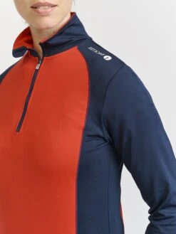 Longsleeves Functioneel Shirt Dames Rood -Sportieve Outfit Winkel c1c37f29315c0196634521d5916fb63d