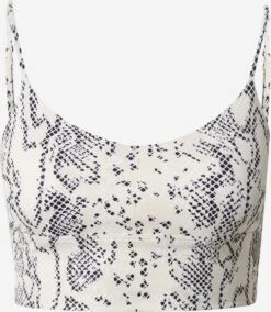 Aim'n Low Support Bustier Sport Bh Dames Wit / Offwhite