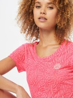 BIDI BADU Functionele Shirts Functioneel Shirt Anni Dames Pink / Lichtroze -Sportieve Outfit Winkel c2d7f91897b7e132d3937da3c3c215e2