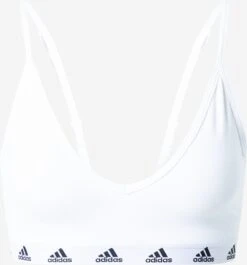 Adidas Sportswear Low Support Bustier Sport Bh Evydy Dames Wit