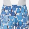 Ulla Popken Shorts Skinny Sportbroek Dames Blauw