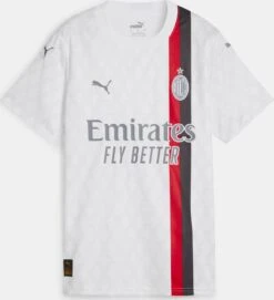 Puma T-shirts Tricot AC Milan 23/24 Dames Wit