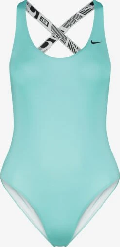 Badpakken Bustier Sportbadpak Dames Aqua