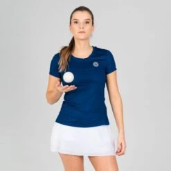 BIDI BADU T-shirts Functioneel Shirt Eve Dames Donkerblauw -Sportieve Outfit Winkel c67825273ae6cf2c1e8cf252c05b1f27