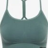 Hummel Low Support Bustier Sport Bh TIFFY Dames Donkergroen -Sportieve Outfit Winkel c6b76b7907c05f5bb63a6396283ea1c1