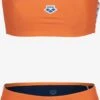 Arena Bikinis Bustier Sportbikini Dames Oranje -Sportieve Outfit Winkel c704d1b780f6494a6a7168d86e87fc76