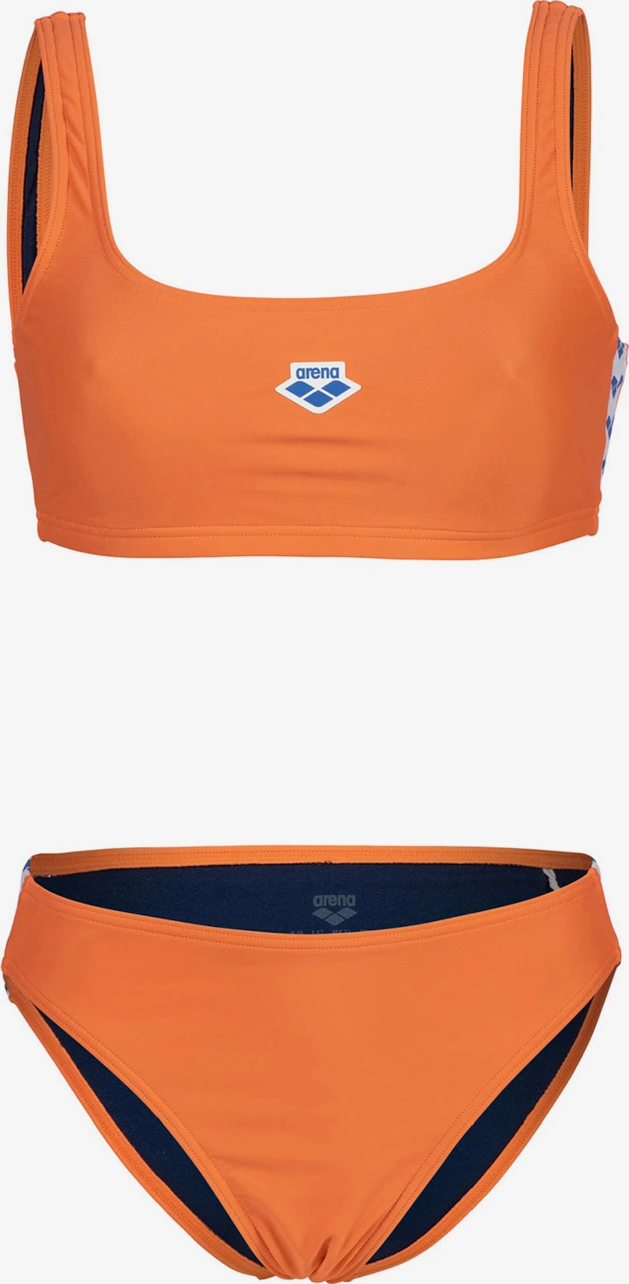 Arena Bikinis Bustier Sportbikini Dames Oranje 3 Arena Bikinis Bustier Sportbikini Dames Oranje