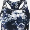 Endurance Medium Support Bustier Sport Bh Summer Dames Blauw -Sportieve Outfit Winkel c7f8574b5d80de3d3834923694eedc45