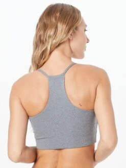 Girlfriend Collective Low Support Bustier Sport Bh Cleo Dames Grijs Gemêleerd -Sportieve Outfit Winkel c9e9ebaefcc6184855cff1635da6b140