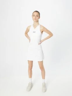 EA7 Emporio Armani Sport Jurken Sportjurk VESTITO Dames Wit 13 EA7 Emporio Armani Sport Jurken Sportjurk VESTITO Dames Wit -Sportieve Outfit Winkel c9fc9252d48da64be33c999b498b589f