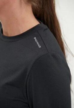 Longsleeves Functioneel Shirt Sustainable X1 Dames Zwart Gemêleerd -Sportieve Outfit Winkel ca545c944dd2ea07204636fd11c92c36