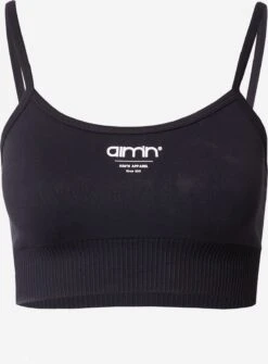 Aim'n Sport Behas Bustier Sport Bh Dames Zwart