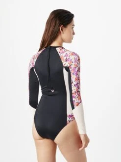 Roxy Badpakken Sportbadpak Dames Antraciet -Sportieve Outfit Winkel cb11077e892e7b1f38e606e9fd1ae198