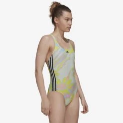 Adidas Sportswear Badpakken Bustier Sportbadpak Dames Riet / Pastelgroen -Sportieve Outfit Winkel cbc4ea20fc0db7adc2a5ed812e817b56