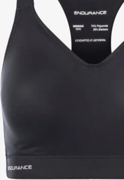 Endurance Sport Behas High Support Sport Bh Phoebe Dames Zwart -Sportieve Outfit Winkel cd20269f305a388b2476ea55fb26942d