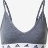 Adidas Sportswear Low Support Bustier Sport Bh Dames Grijs -Sportieve Outfit Winkel ce385e36daaf85ff03ec49440bcc258e