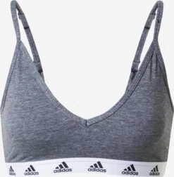 Adidas Sportswear Low Support Bustier Sport Bh Dames Grijs