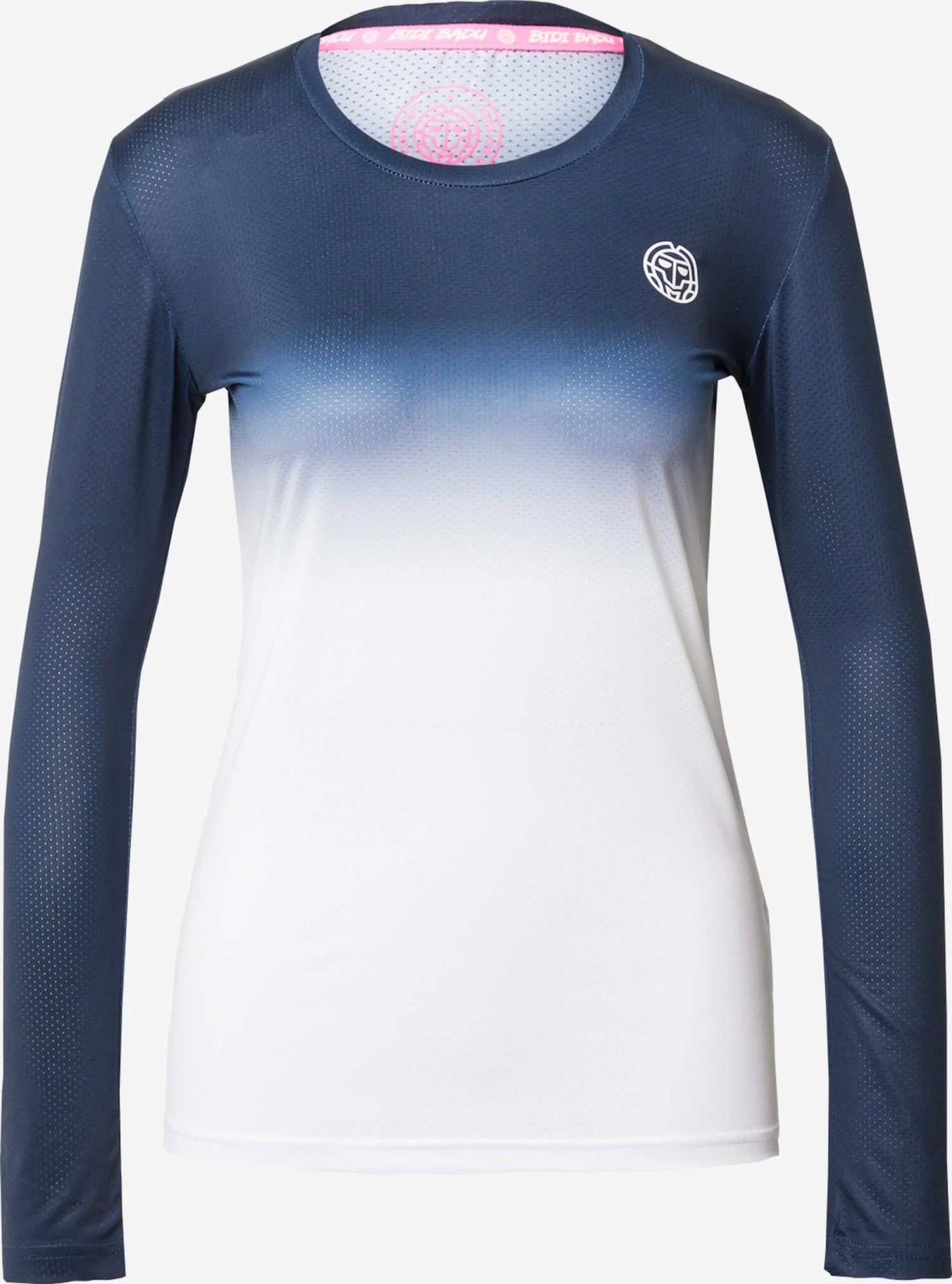 BIDI BADU Longsleeves Functioneel Shirt Dames Navy / Hemelsblauw / Wit 3 BIDI BADU Longsleeves Functioneel Shirt Dames Navy / Hemelsblauw / Wit