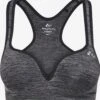 Only Play Medium Support Bustier Sport Bh Martine Dames Antraciet