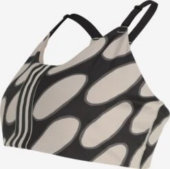 Adidas Sportswear Low Support Bustier Sport Bh Dames Lichtbruin / Zwart