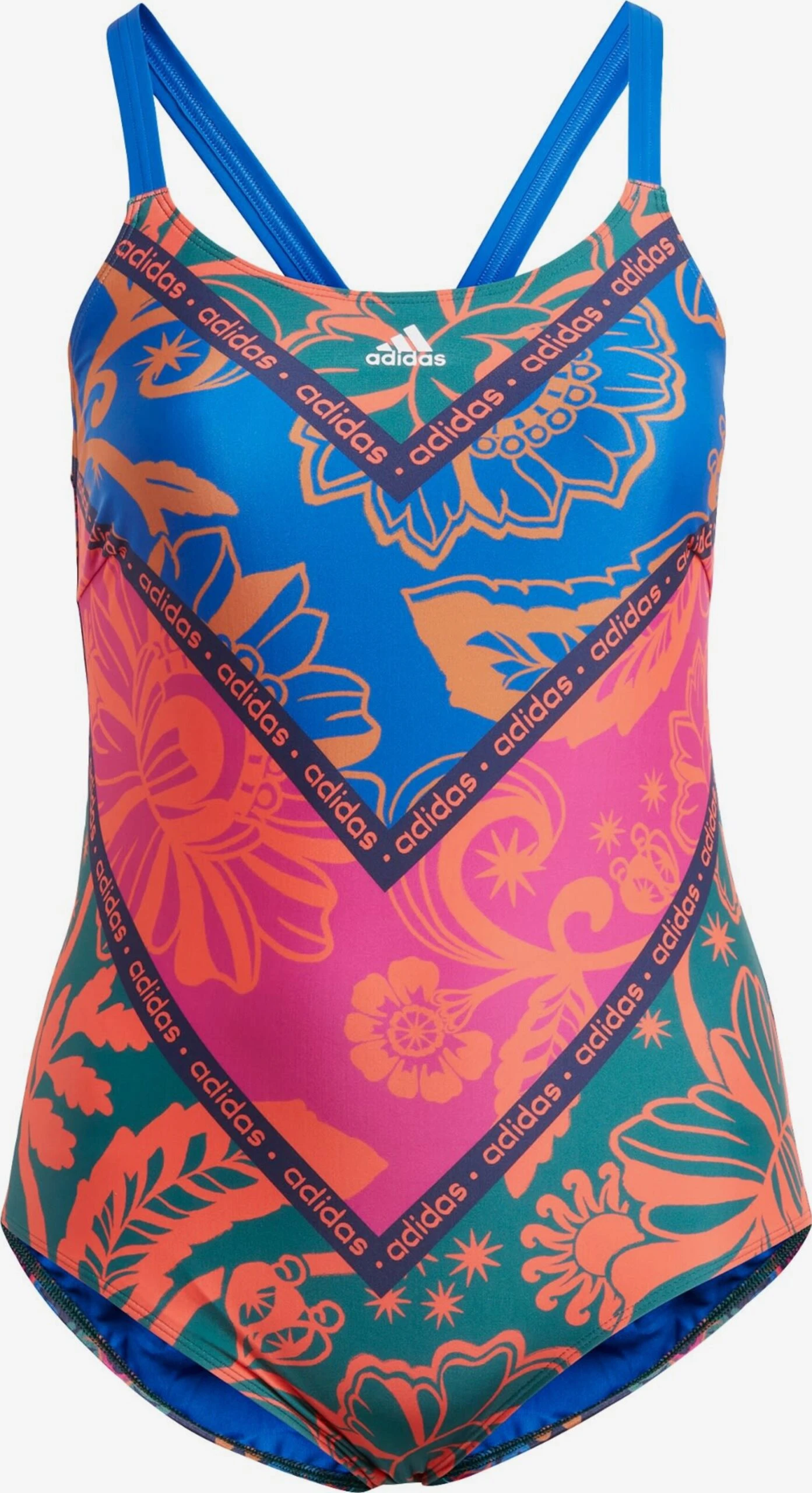 Adidas Sportswear Badpakken Bustier Sportbadpak Dames Indigo 3 Adidas Sportswear Badpakken Bustier Sportbadpak Dames Indigo