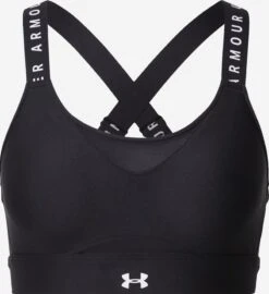 Under Armour High Support Bustier Sport Bh Infinity High Dames Zwart